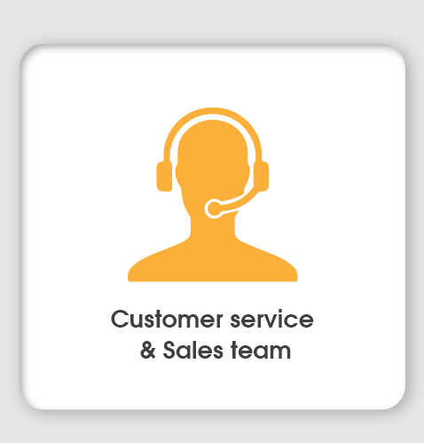 Customer Service & Sales Team